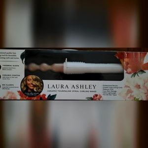Laura Ashley Ceramic Tourmaline Spiral Curling Wand